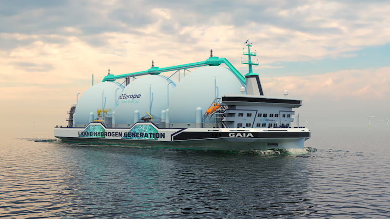 New Class Of Hydrogen Ship Design Unveiled WorkBoat